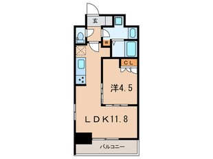 ＯＫＢアヴェニール菊井町の物件間取画像